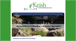 Desktop Screenshot of keish-environmental.com